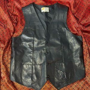 SIMCO Vintage Leather Vest